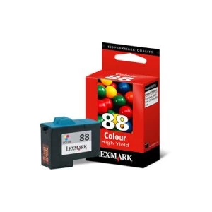 Image of Lexmark 88 Tri Colour Ink Cartridge