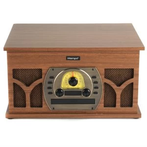 Image of Intempo Radio CD Bluetooth and Record Player