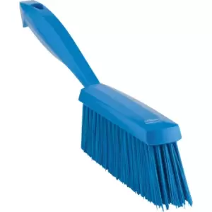 Image of Vikan Hand brush, suitable for foodstuffs, medium, pack of 15, blue