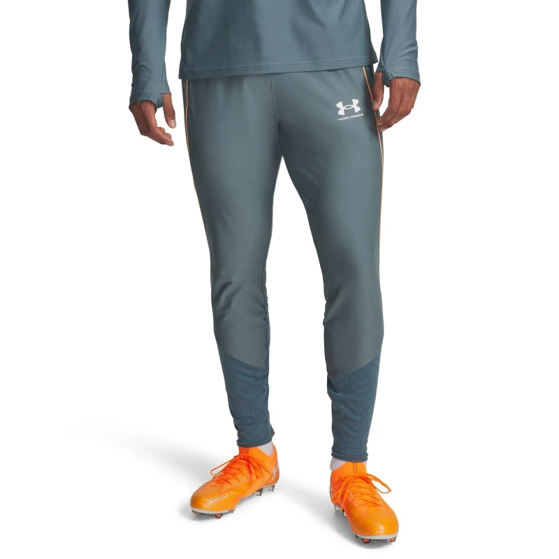 Image of Under Armour Mens Chal Performance Tracksuit Bottom Grey/Orange male S