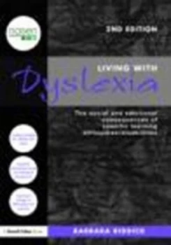 Image of Living with Dyslexia by Barbara Riddick Book