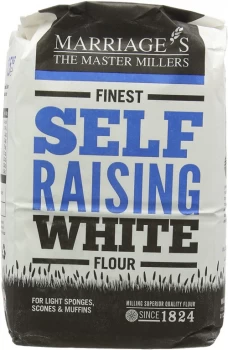 Image of Marriages Finest Self Raising White Flour - 1.5kg