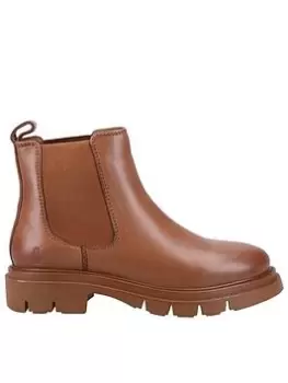 Image of Hush Puppies Raya Chelsea Boot - Tan, Brown, Size 7, Women