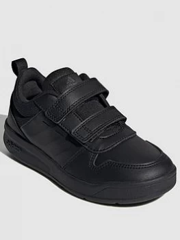Image of adidas Kids Unisex Tensaur Trainer - Triple Black, Triple Black, Size 4