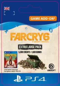 Image of Far Cry 6 Extra Large Pack - 6600 Credits - UK Account