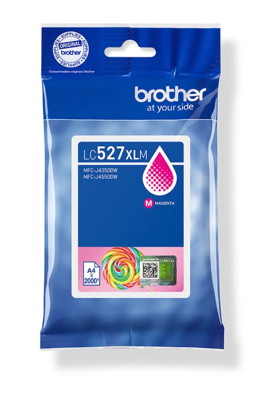 Image of Brother LC527XLM High Yield Magenta Ink Cartridge 2K Pages - LC527XLM EXRBRLC527XLM