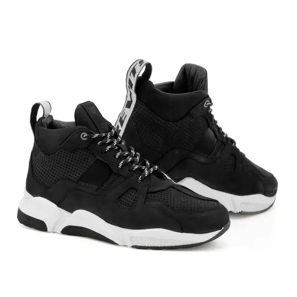 Image of REV'IT! Shoes Astro Ghost Black White Size 45