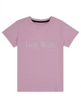 Image of Jack Wills Girls Script T Shirt