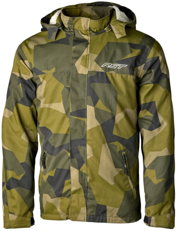 Image of RST Loadout Full Zip Hoodie Splinter Green Size L
