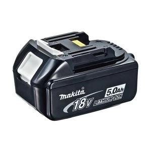 Image of Makita BL1850B 18v LXT 5.0Ah Li-ion Battery