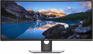 Image of Dell UltraSharp 34" U3419W Quad HD IPS Curved LED Monitor