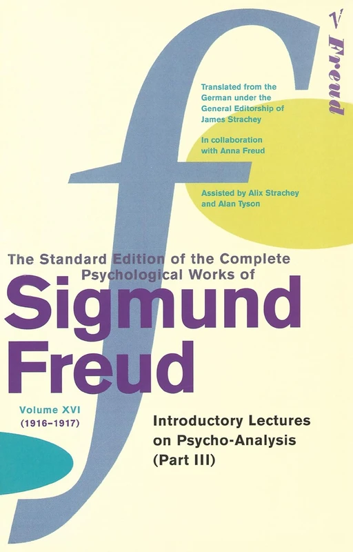 Image of The Standard Edition of the Complete Psychological Works of Sigmund Freud Vol 16 Paperback Book