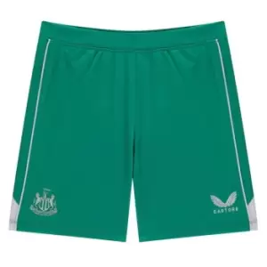 Image of Castore Newcastle United Alternate Shorts Juniors - Green