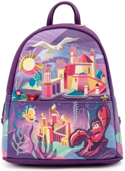 Image of The Little Mermaid Loungefly - Ariel Castle Collection Mini backpacks multicolour