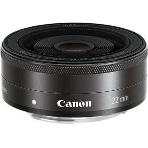 Image of Canon EF M 22mm f2 STM Lenses Black