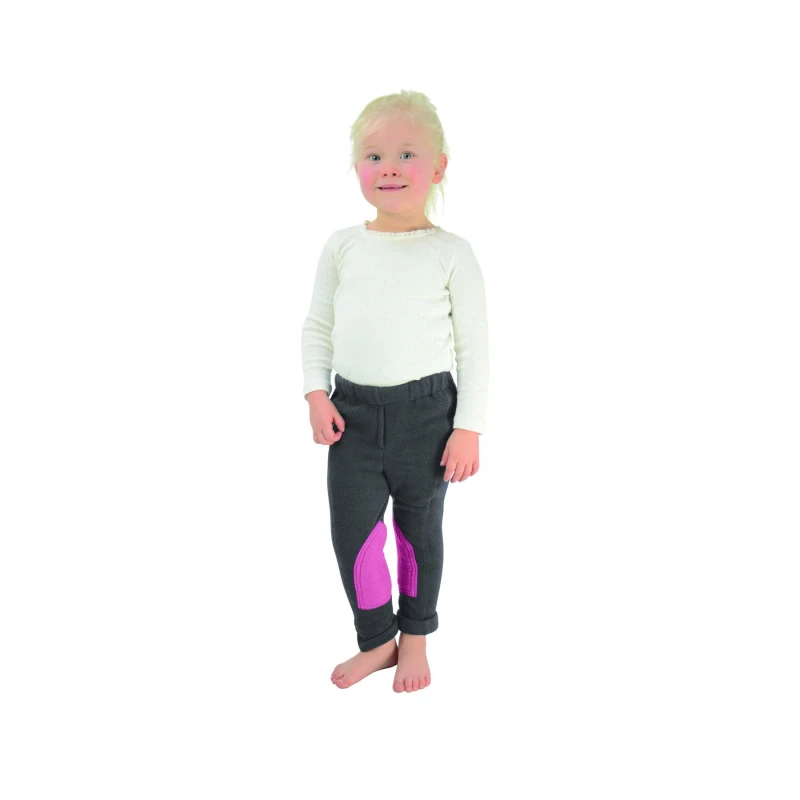 Image of HyPERFORMANCE Jodhpurs Performance in Pale Grey Size: XL Pale Grey Unisex XL