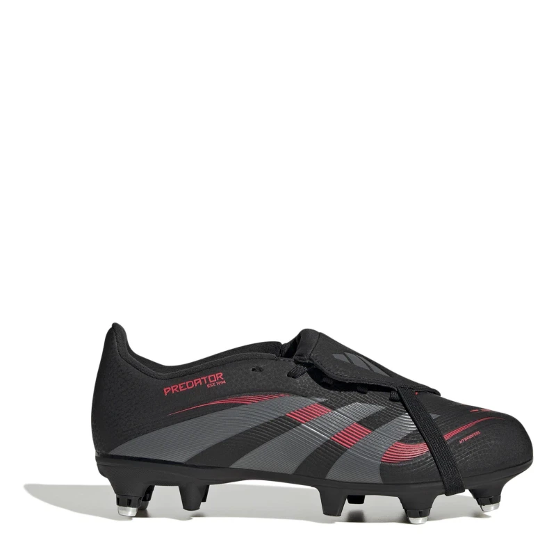 Image of adidas Predator League Fold-Over Tongue Junior Soft Ground Football Boots - Black 4
