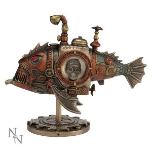 Image of Sub Piranha Steampunk Ornament