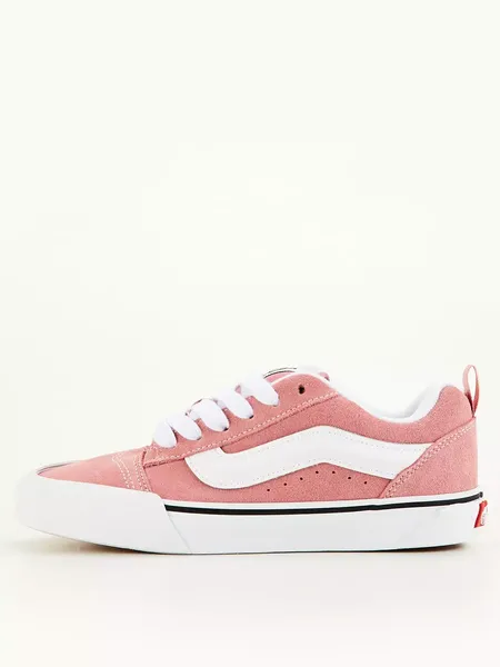 Image of Vans knu skool trainers in pink Pink UK 4 (EU 36½)
