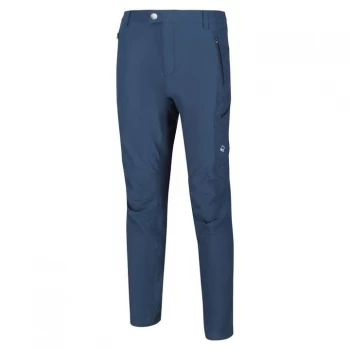 Image of Regatta Highton Stretch Walking Trousers (Short) - Dark Denim