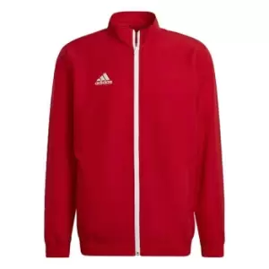 Image of adidas Entrada 22 Presentation Track Top Mens - Team Power Red 2