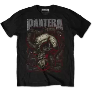 Image of Pantera - Serpent Skull Unisex XX-Large T-Shirt - Black