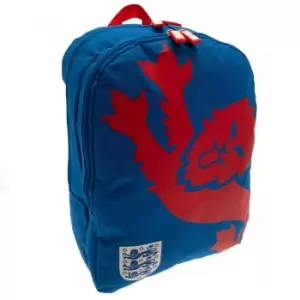 Image of England Fa Crest Backpack (blue/Red)