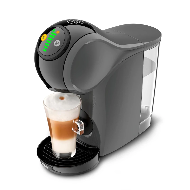 Image of Coffee DeLonghi Genio S Plus Pod Machine Cosmic Grey Size: 1000ml Grey Unisex 1000ml