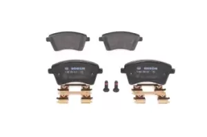 Image of Bosch Brake pad set 0 986 494 612 Brake pads,Brake pad set, disc brake MERCEDES-BENZ,RENAULT,CITAN Kasten (415),Citan Kombi / Tourer (415)