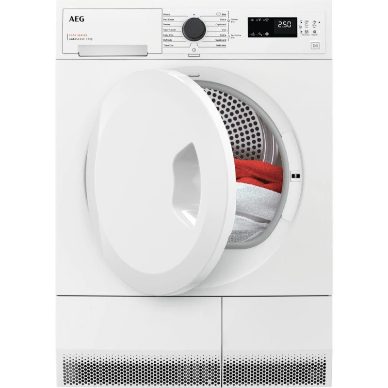 Image of AEG TXC508B2B Series 5000 8kg Condenser Tumble Dryer White
