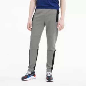 Image of PUMA Evostripe Mens Pants, Medium Grey Heather, size Large, Clothing
