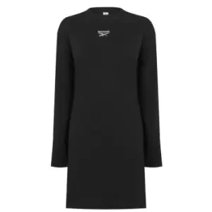 Image of Reebok Cliffline Logo Dress Womens - Black