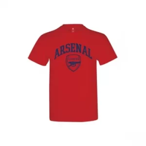 Image of Arsenal Crest T Shirt Adults M