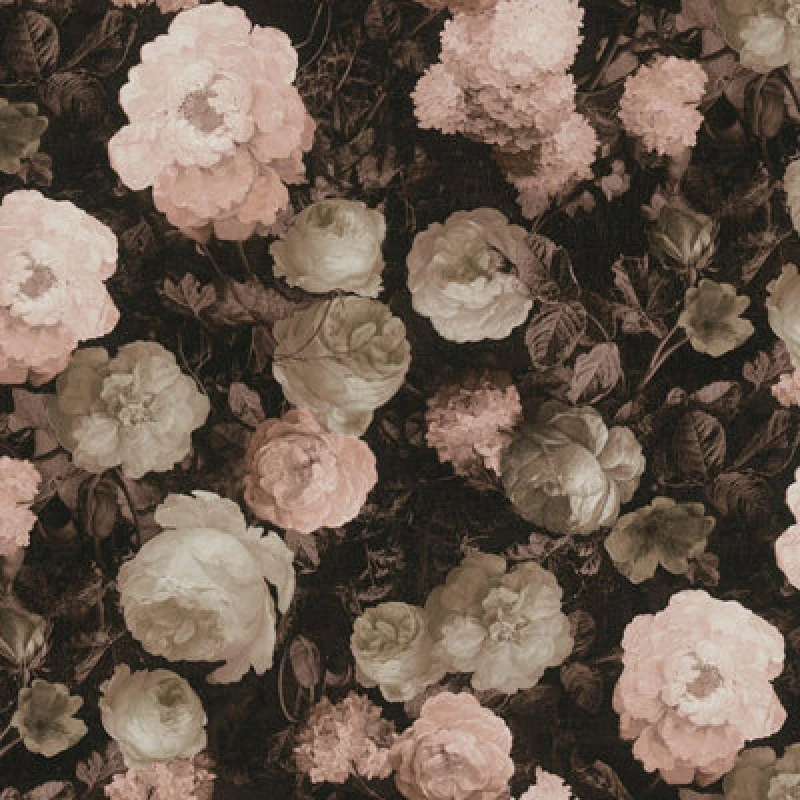 Image of A.S. Creation As Creation History Of Art Wallpaper Vintage Flowers Floral Paste The Wall Vinyl