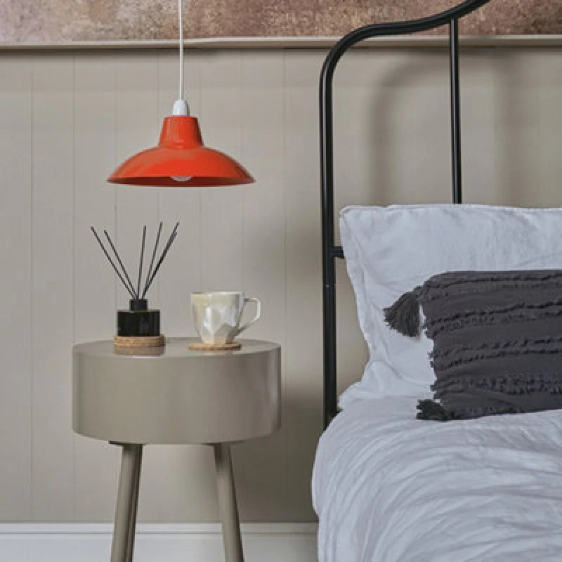 Image of ValueLights Red Ceiling Pendant Shade Red unisex