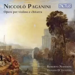 Image of Niccolo Paganini Opere Per Violino E Chitarra by Niccolo Paganini CD Album