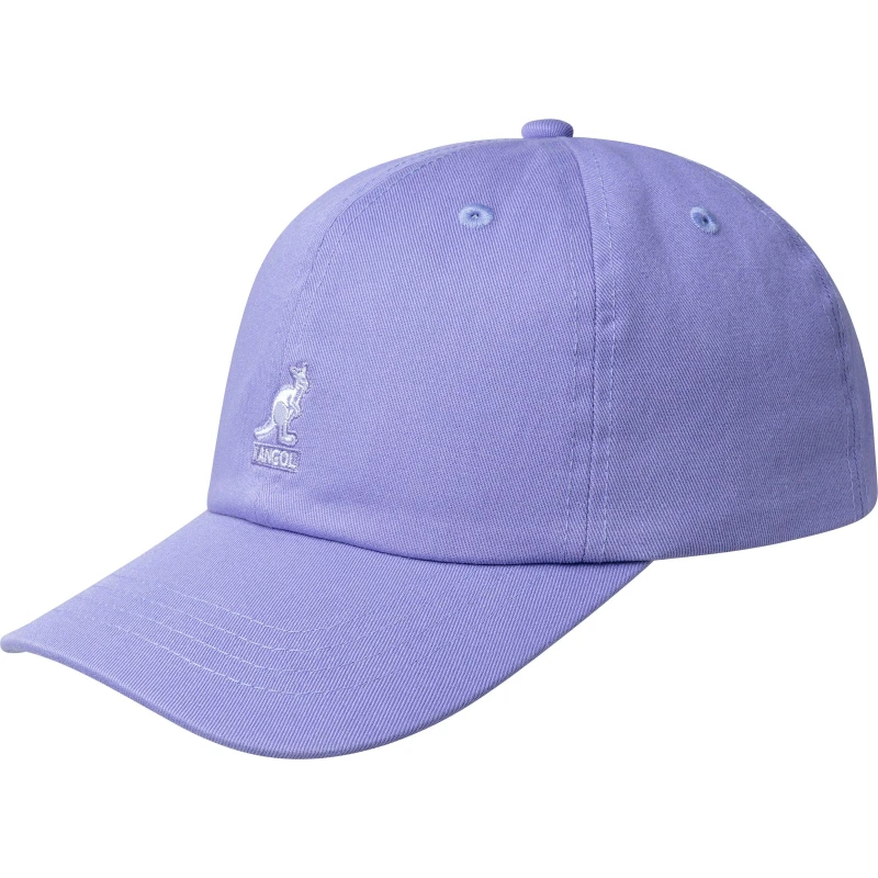 Image of Kangol Adults Washed Baseball Cap Iced Lilac unisex One Size