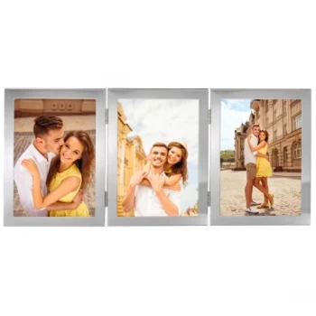 Image of Hama Multi Photo Frame "Laval" 3 of 13 x 18cm Silver
