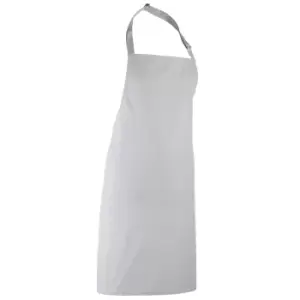 Image of Premier Colours Bib Apron / Workwear (Pack of 2) (One Size) (Silver)