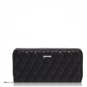 Image of Karen Millen Isabella Quilted Purse - BLACK001
