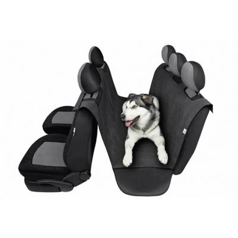 Image of HP Autozubehoer HP Autozubehoer 19289 Pet seat cover Polyester Anthracite Back seat 19289