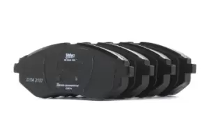 Image of VALEO Brake pad set 301644 Brake pads,Brake pad set, disc brake CHEVROLET,DAEWOO,PROTON,Aveo / Kalos Schragheck (T250, T255),KALOS