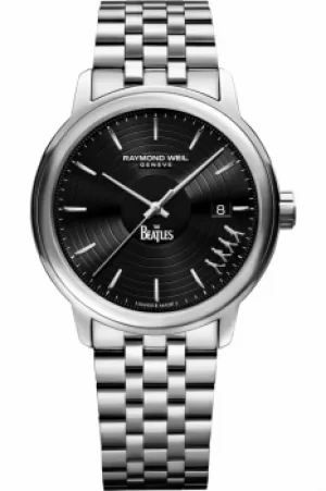 Image of Mens Raymond Weil Maestro Beatles Limited Edition Automatic Watch 2237-ST-BEAT2