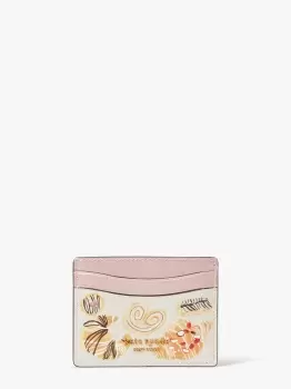 Image of Kate Spade Patisserie Card Holder, Halo White Multi, One Size