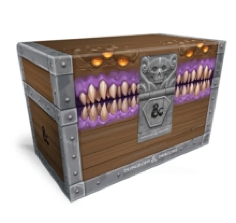 Image of Mimic Treasure Chest Notebook Set (Dungeons & Dragons). Kit. By Official Dungeons Dragons Licensed Books