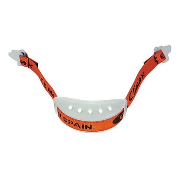 Image of Climax Climax Chin Strap and Chin Rest (Pack of 10) Orange One Size CXPCS