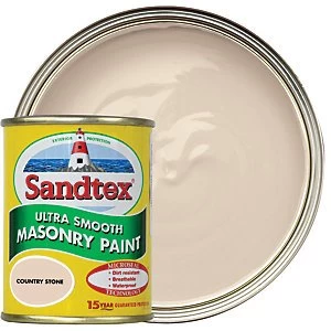 Image of Sandtex Ultra Smooth Masonry Paint - Country Stone 150ml