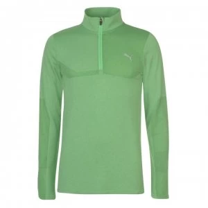 Image of Puma Evo Zip Top Mens - Green
