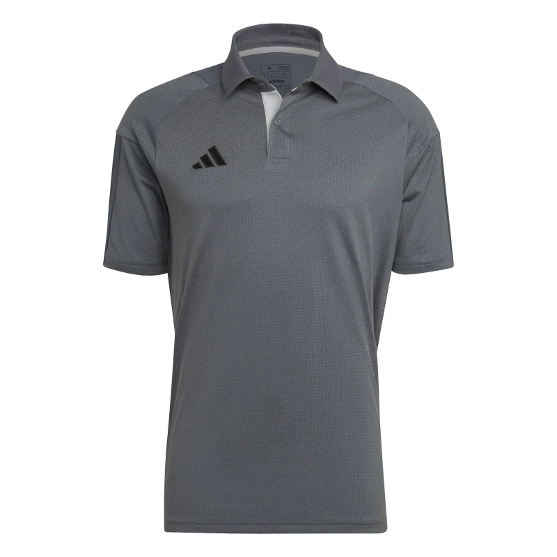 Image of adidas Tiro23 C Co Po Polo Shirt Mens Onix/Light Grey male 2XL