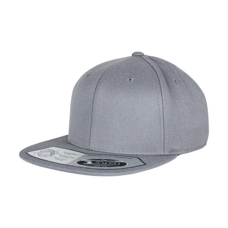 Image of Flexfit Womens Snapback Fitted Baseball Cap in Grey Grey Female One Size